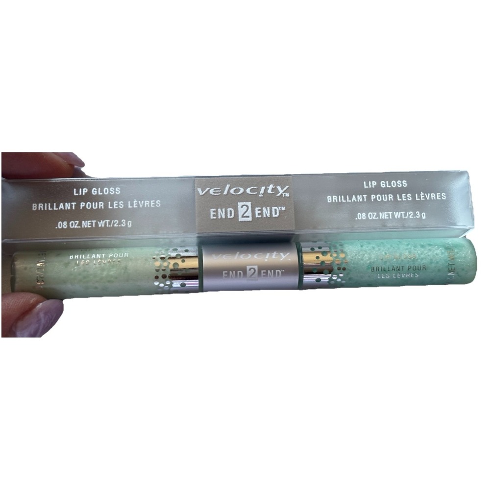 NOS Mary Kay Velocity End to End Lip Gloss ~ Blue Blazes
